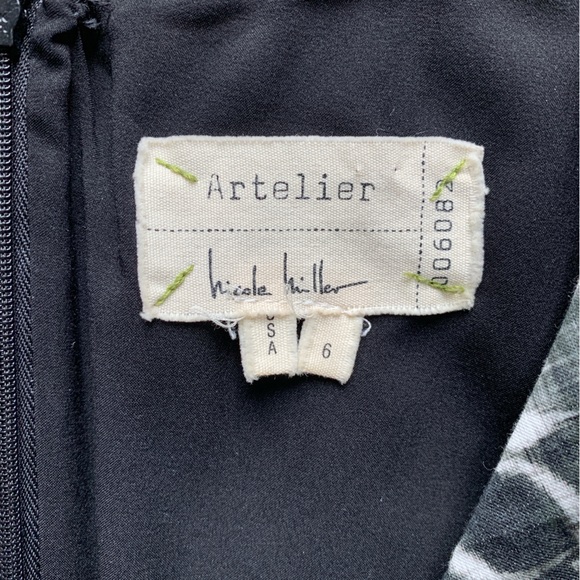 Nicole Miller Artelier Linen Dress - Picture 3 of 4